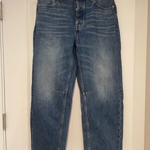 Madewell Women's Darted Barrel-leg Jeans